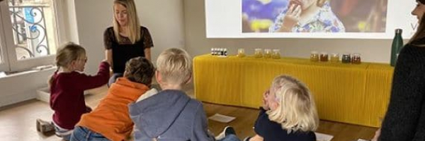Atelier enfants sur les sens et les illusions d'optique