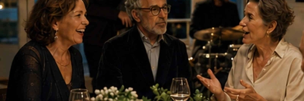 Dîner entre amis, la conversation au cœur du repas