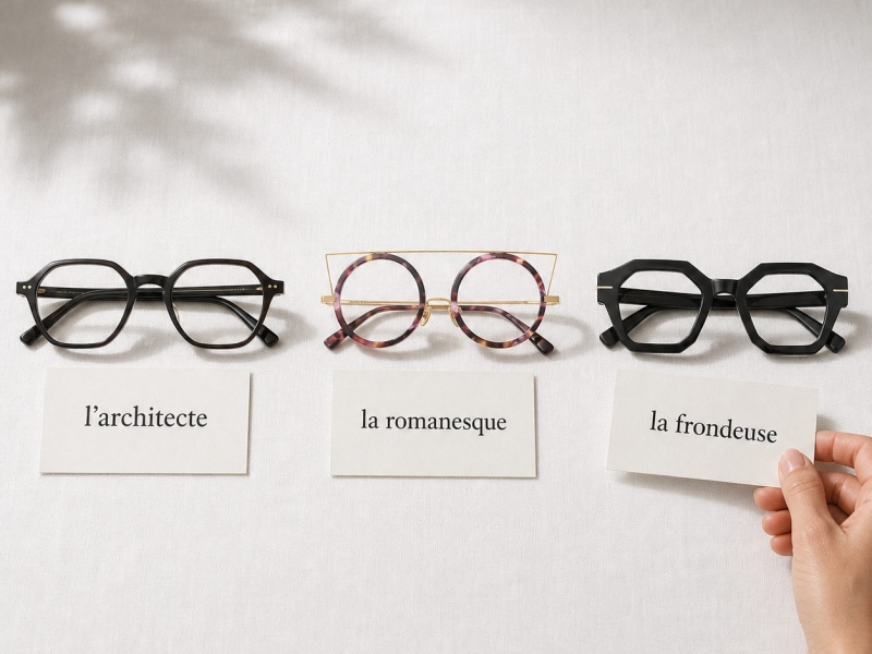 Trois montures : l’architecte, la romanesque, la frondeuse